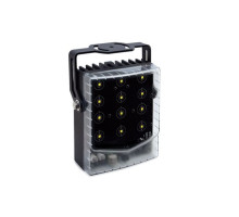 Axton AT-25W-S.25WS2110 25W, Blaze Series Illuminator, Day/Night Sensor, I/O Ports, 24-36VDC or 24VAC Input, White, 10°