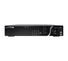 Speco D16HU2TB 16 Channel 4K IP, HD-TVI Hybrid Video Recorder, 2TB