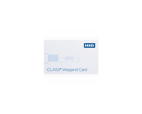 HID 2040PGGMNN26A1 204x iCLASS + Wiegand Contactless Smart Cards, 2K Bits