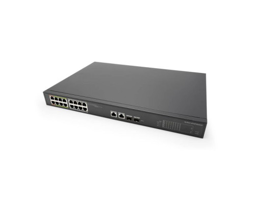 ICRealtime PWR-EPOE-16 16-Port Managed ePoE Switch