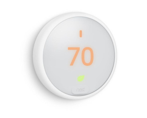 Google Nest T4001ES Thermostat E, White