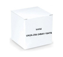 InVid UN2A-256-24BAY-184TB 256 Channels 768Mbps Network Video Recorder, 184TB