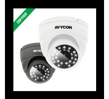 Avycon AVC-ET71FT IR Eyeball Dome 720P HD-TVI 3.6mm Fixed Lens 12vDC Gray