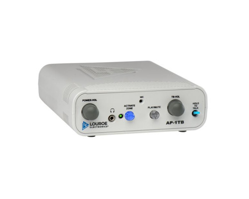 Louroe Electronics AP-1TB Single Zone Audio Monitoring Base Station w/Talkback