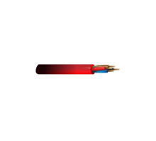 West Penn 60164BRDTBL1000 4 Pair 16 AWG SLD Unshield FR Plenum, Red-Blue Stripe, 1000 Feet