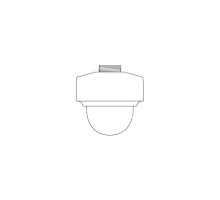 Pelco IMEPM-E Sarix Enhanced Environmental Pendant Mount for Dome Camera