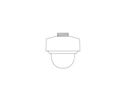 Pelco IMEPM-E Sarix Enhanced Environmental Pendant Mount for Dome Camera