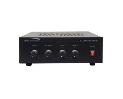 Speco PBM30 30 Watt RMS Public Address Amplifier