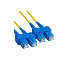 ICC ICFOJ8C503 SC to SC 3M Singlemode Duplex Fiber Optic Jumper