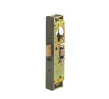 Adams Rite 4911W-36-217-313 Heavy Duty Deadlatch with Radius Faceplate with weatherseal in Dark Bronze