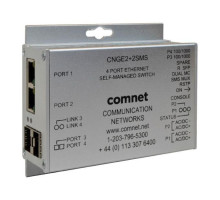 Comnet CNGE2+2SMSPoE 4 Port Gigabit Ethernet Self-Managed Switch PoE