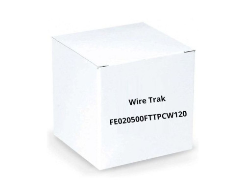 Wire Trak FE020500FTTPCW120 Tamper Resistant Raceway 1