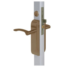 Adams Rite 2190-422-2MD-10B Dual Force Lock with Radius Strike, Electrified Trim Set and 1-1/2