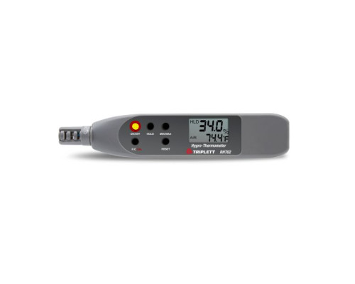 Triplett RHT02-NIST Hygro-Thermometer Pen - Displays Humidity and Air Temperature