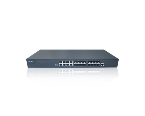 Avycon AVN-S24-16P08G 8G RJ45 Ports with 16 Gigabit SFP Ports, L2+ Managed Network Switch