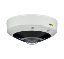 Axis 02018-001 M3077-PLVE 6 MP Outdoor IR  Dome Camera with 360° Panoramic View and Audio Capture, 1.56mm Lens