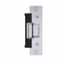 HES 7000C-12-24D-630 Electric Strike, 12/24 Volt DC, 0.45/25 Ampere, Satin Stainless Steel with 791/792 Faceplate