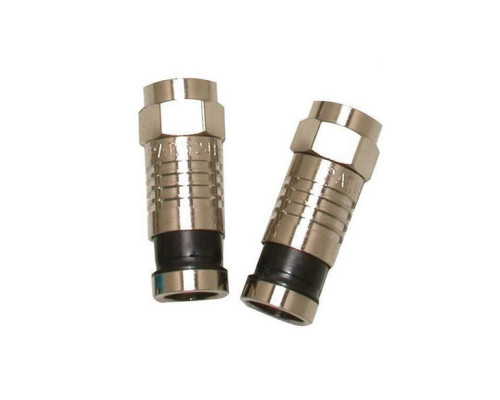 Eclipse Tools 705-003-BK RG59/U F Connector, High Quality Termination and Waterproof, 100 Pack