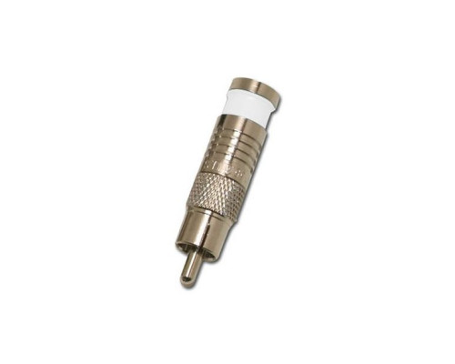 Eclipse Tools 705-004-WH-20 RCA Connector for RG6/U - 20 pk, White