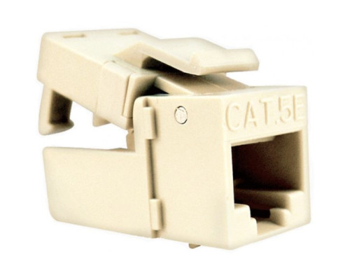 Platinum Tools 705IV-1 EZ-SnapJack Cat5e Ivory