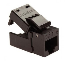 Platinum Tools 706BK-1 EZ-SnapJack Cat 6 Black