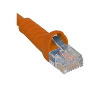 ICC ICPCSJ05OR Molded Boot Patch Cord, Orange, 5 Ft.