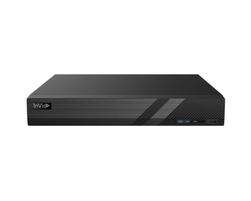 InVid PN1B-8X8NH-2TB 8 Channel NVR with 8 Plug & Play Ports, 2TB