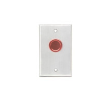 Camden Door Controls CM-9280-R Piezoelectric Push Button, Red Button