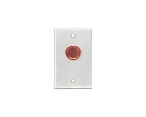 Camden Door Controls CM-9280-R Piezoelectric Push Button, Red Button