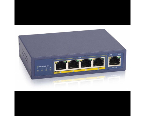 Cantek CT-W-POESW4P-96 4 Ports 10/100Mbps PoE Switch