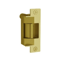 Folger Adam 732-75-24D-606-LBMLCM Fail Secure Fire Rated Electric Strike with Latchbolt & Locking Cam Monitor in Satin Brass