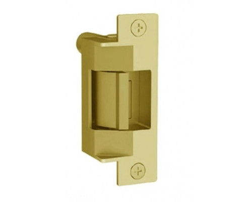 Folger Adam 732-75-F-12D-605 Fail Safe Fire Rated Electric Strike in Bright Brass