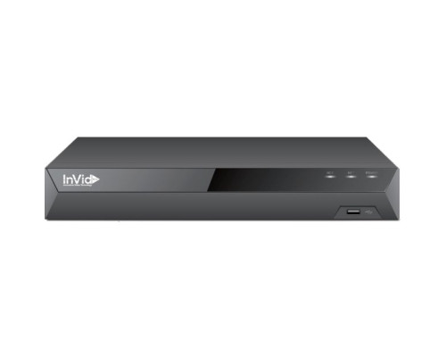 InVid EN1A-4X4-1TB 4 Channels 4K Network Video Recorder with 4 Plug & Play Ports, 1TB