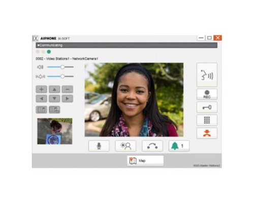 Aiphone IX-SOFT-5 Bundle with 5 IX-Soft PC Master Stations