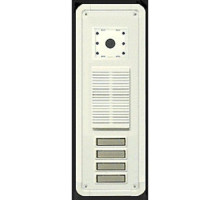 Alpha TTV4W 4 Button Video Panel-White-Flush