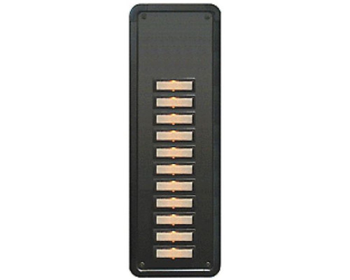 Alpha TBM11B 11 Buttons Only Panel-Brown-Flush