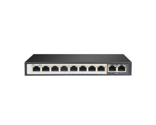 ENS POE-0802M 8+2 Port 100Mbps PoE Switch