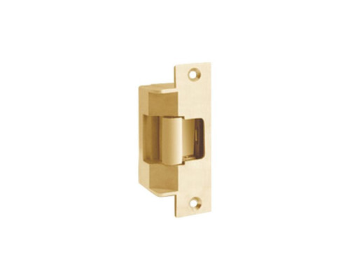 HES 7501-606-LBM Universal Electric Strike with Latchbolt Monitor in Satin Brass Finish