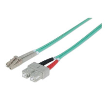 Intellinet 751094 Fiber Optic Patch Cable, Duplex, Multimode