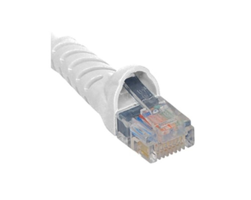 ICC ICPCSK01WH Cat 6 Patch Cord, White, 1 Ft.