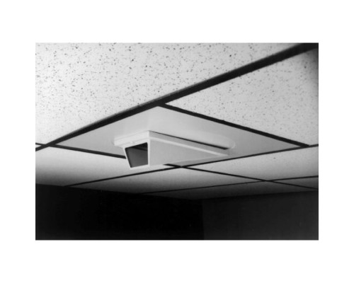 Pelco EH2100P Low Profile Indoor In-Ceiling Wedge Enclosure with Welded Back Box