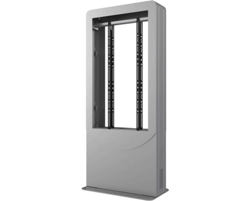 Peerless-AV KIPC2542B-S-3 Floor standing Portrait Back-to-Back Kiosk for Two 42