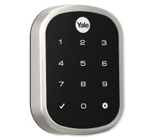 Yale YRD256NR-619 Touchscreen No Radio Key Free Deadbolt Assure Lock, Satin Nickel