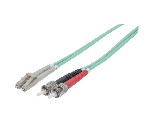 Intellinet 751155 Fiber Optic Patch Cable, Duplex, Multimode