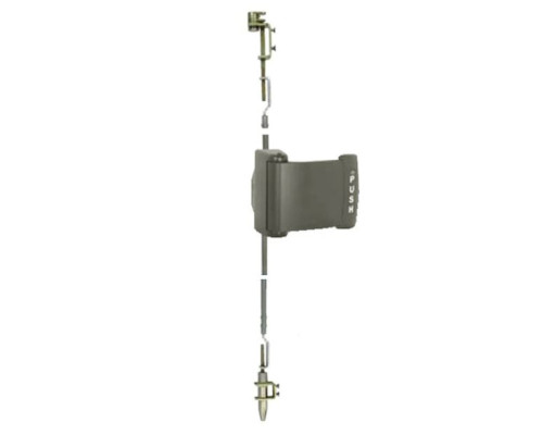 Adams Rite 4781-041-313 Two-Point Deadlatch with Paddle and Standard Rod in Dark Bronze Anodized