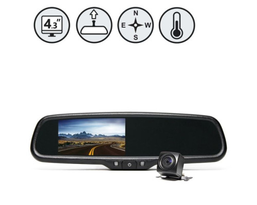 RVS System RVS-776718-CT G-Series Backup Camera With Compass