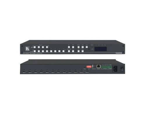 Kramer VS-84H2 8x4 4K HDR HDCP 2.2 Matrix Switcher with Digital Audio Routing