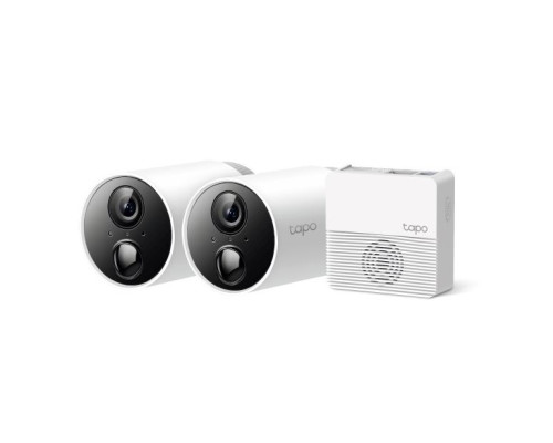 TP-Link Tapo-C400S2 Smart Wire-Free Security Camera System, 2-Camera System