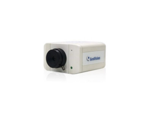 Geovision 90-BX2700F-8010 GV-BX2700-8F 2 Megapixel Indoor Box IP Camera, 2.8mm Lens