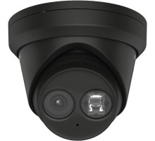 Hikvision DS-2CD2383G2-IU-2-8mm-BLACK 8 Megapixel AcuSense Fixed Turret Network Camera with 2.8mm Lens